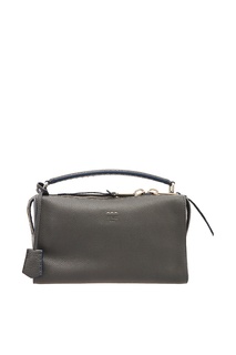 Кожаная сумка с широким ремнем Fendi