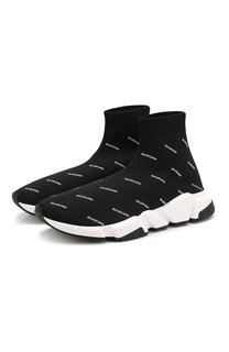 Текстильные кроссовки Speed Balenciaga