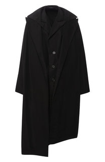Пальто асимметричного кроя Yohji Yamamoto