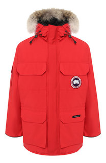 Утепленная парка Expedition на молнии с капюшоном Canada Goose