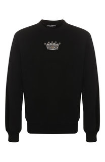 Хлопковый свитшот Dolce & Gabbana