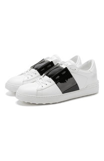 Кожаные кеды Valentino Garavani Open Valentino