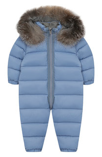 Пуховый комбинезон Moncler Enfant