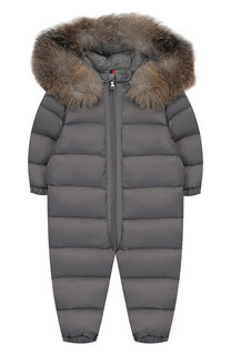 Пуховый комбинезон Moncler Enfant