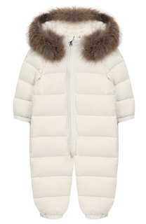 Пуховый комбинезон Moncler Enfant