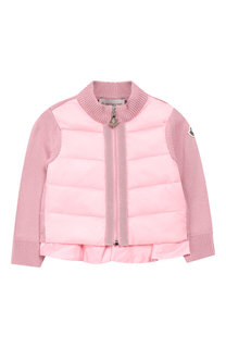 Утепленный кардиган Moncler Enfant