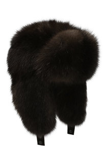 Шапка-ушанка из меха соболя Kussenkovv