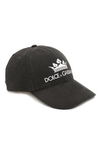 Хлопковая бейсболка Dolce & Gabbana