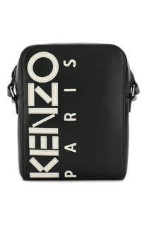Кожаная сумка-планшет Kenzo
