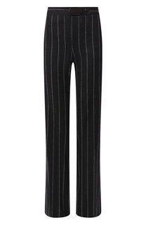 Шерстяные брюки в полоску Giorgio Armani