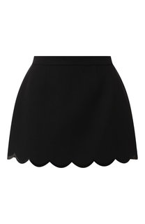 Шерстяные мини-шорты REDVALENTINO
