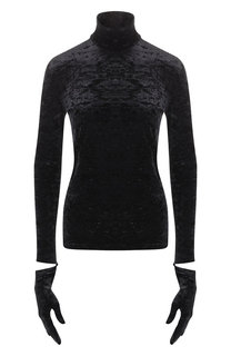 Бархатная водолазка Balenciaga