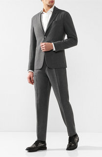 Костюм с пиджаком на двух пуговицах Emporio Armani