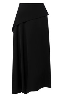 Юбка-миди из шерсти Yohji Yamamoto