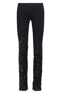 Джинсы с пайетками Roberto Cavalli