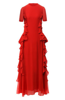 Шелковое платье-макси Givenchy