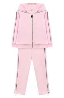 Комплект из хлопкового кардигана и брюк Givenchy
