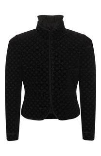 Вельветовый укороченный жакет Saint Laurent