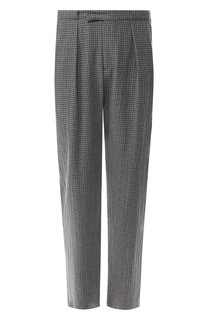 Брюки из смеси шерсти и кашемира Giorgio Armani
