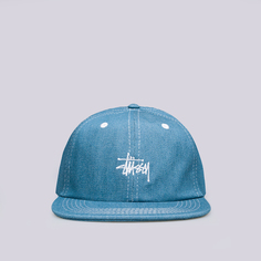 Кепка Stussy Contrast Stitch Denim Strapback