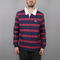 Лонгслив Поло Stussy Desmond Stripels