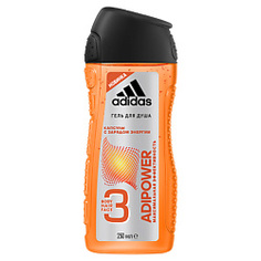 ADIDAS 3 в 1 гель для душа для мужчин Adipower 250 мл