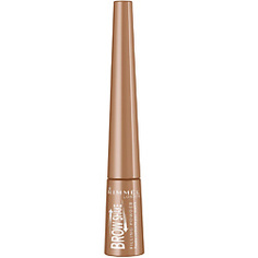 RIMMEL Пудра для бровей Brow This Way № 003 Dark Brown