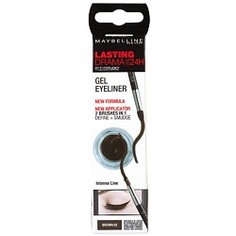 MAYBELLINE Гель-лайнер для контура глаз Мастер Драма Black