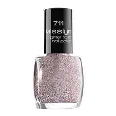 MISSLYN Верхнее покрытие glitter flash nail lacquer № 714