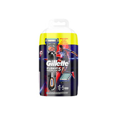 GILLETTE Станок для бритья FUSION PROGLIDE с 5 сменными кассетами Станок + 5 кассет