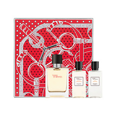 HERMÈS Set Terre d`Hermès Eau de toilette Туалетная вода 50 мл + Гель для душа 40 мл + Лосьон после бритья 40 мл