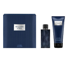 ABERCROMBIE & FITCH Набор FIRST INSTINCT BLUE. Туалетная вода, спрей 50 мл + шампунь-гель для душа 200 мл