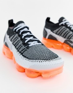 Серые кроссовки Nike Running Vapormax 942842-106 - Черный