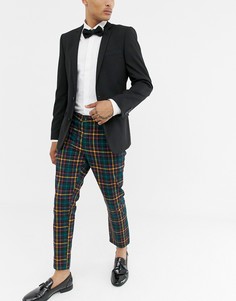 Черный вязаный галстук-бабочка Devils Advocate - Черный