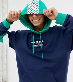 Темно-синий худи в стиле колор блок Vans эксклюзивно для ASOS - Темно-синий