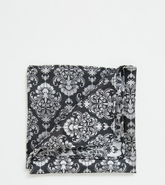 Серый трикотажный платок для нагрудного кармана Heart & Dagger - Серый