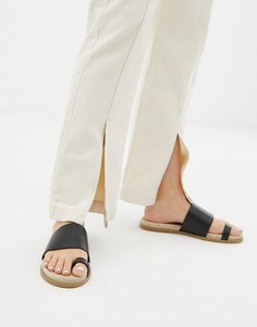 Сандалии-эспадрильи ASOS DESIGN Jega - Черный