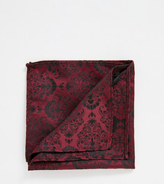 Бордовый трикотажный платок для нагрудного кармана Heart & Dagger - Красный