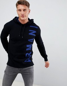 Худи черного цвета Armani Exchange - Черный