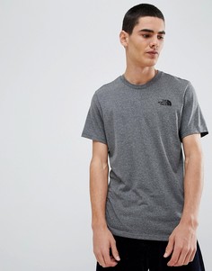Серая футболка The North Face Simple Dome - Серый