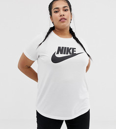 Белая футболка с логотипом Nike Plus - Белый