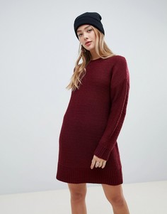 Платье-джемпер яйцевидной формы ASOS DESIGN - Красный