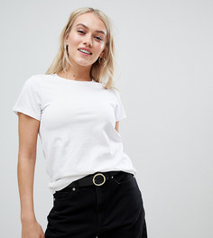 Белая футболка с круглым вырезом ASOS DESIGN Petite ultimate - Белый