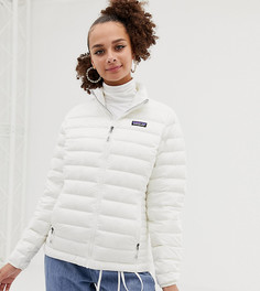 Белый дутый пуховик Patagonia Womens Down - Белый
