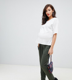 Трикотажные брюки галифе ASOS DESIGN Maternity Ultimate - Зеленый
