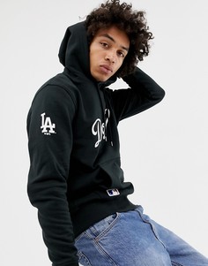 Черный худи с логотипом команды L.A Dodgers New Era MLB - Черный