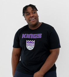 Черная футболка New Era PLUS NBA Sacramento Kings - Черный