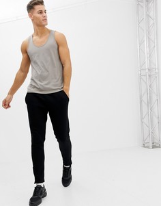 Бежевая майка из органического хлопка ASOS DESIGN - Бежевый