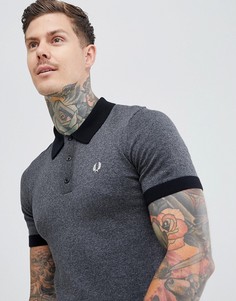 Темно-серая футболка-поло Fred Perry - Серый