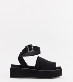 Сандалии на плоской платформе ASOS DESIGN - Черный